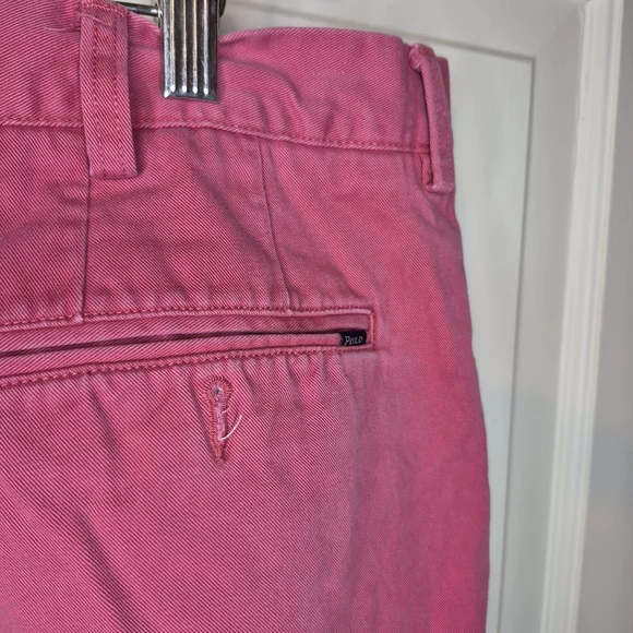 Polo by Ralph Lauren Pink Flat Front Shorts - Picture 4 of 6
